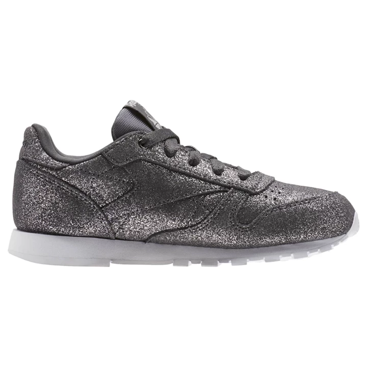 Zapatillas Reebok Classic Leather Niños Gris Blancas | 245867IJM