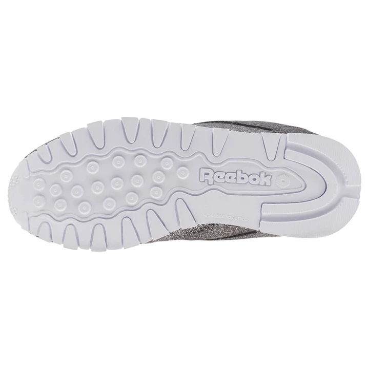 Zapatillas Reebok Classic Leather Niños Gris Blancas | 245867IJM