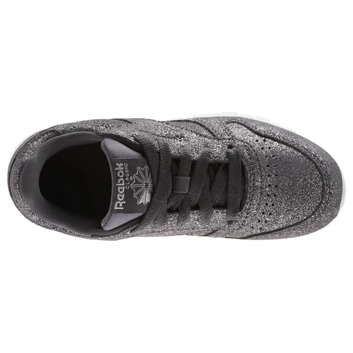 Zapatillas Reebok Classic Leather Niños Gris Blancas | 245867IJM