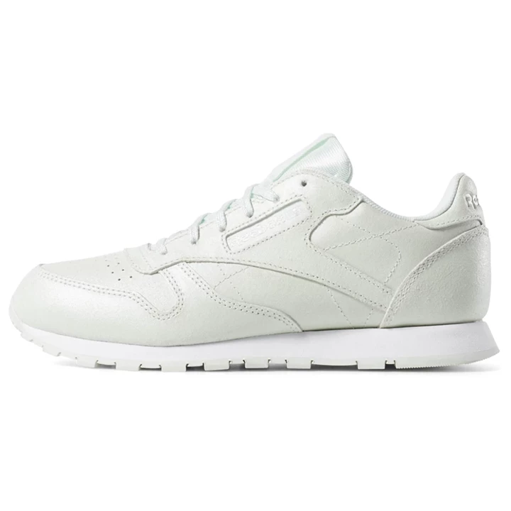 Zapatillas Reebok Classic Leather Niños Blancas | 246017SCH