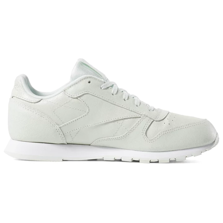 Zapatillas Reebok Classic Leather Niños Blancas | 246017SCH