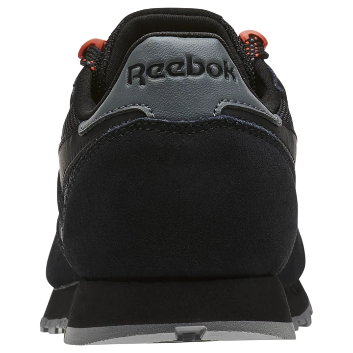 Zapatillas Reebok Classic Leather Niños Negras | 315406RAT