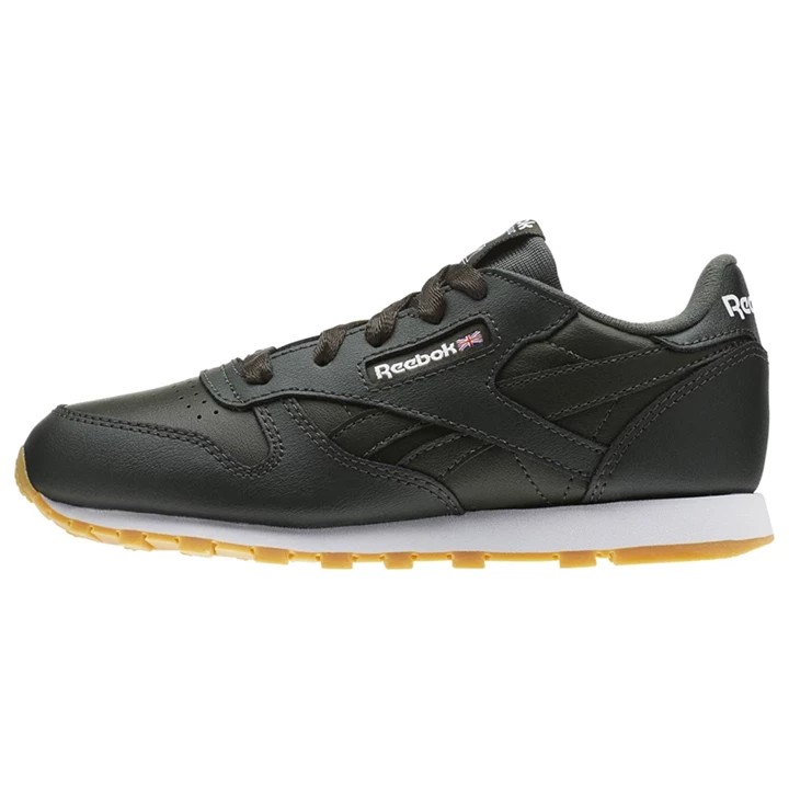 Zapatillas Reebok Classic Leather Niños Blancas | 409835IDY