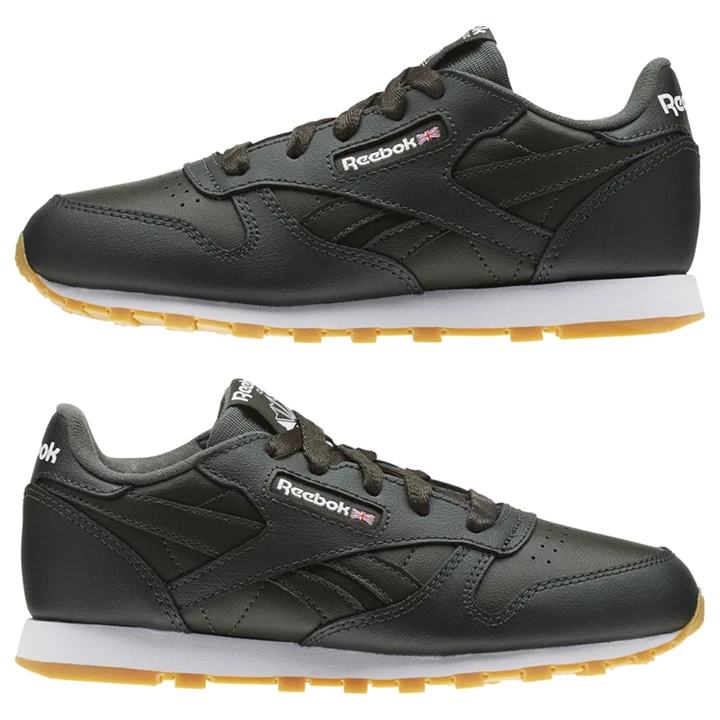 Zapatillas Reebok Classic Leather Niños Blancas | 409835IDY