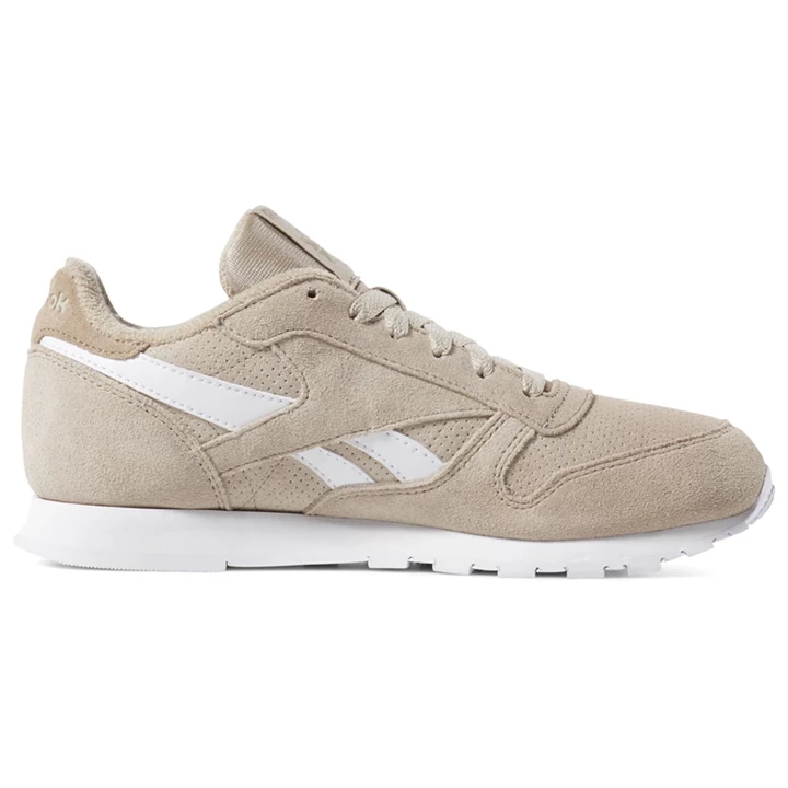 Zapatillas Reebok Classic Leather Niños Beige | 425719LED