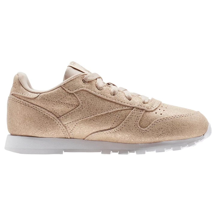 Zapatillas Reebok Classic Leather Niños Doradas Beige Blancas | 524931BGK