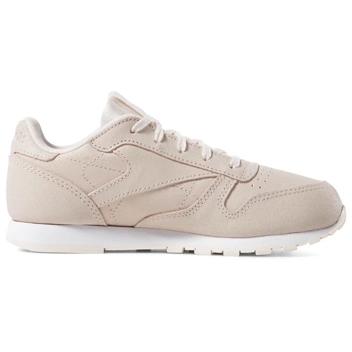 Zapatillas Reebok Classic Leather Niños Rosas Blancas | 635941NWK