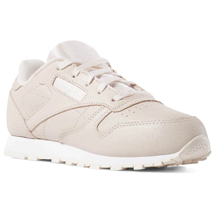 Zapatillas Reebok Classic Leather Niños Rosas Blancas | 635941NWK