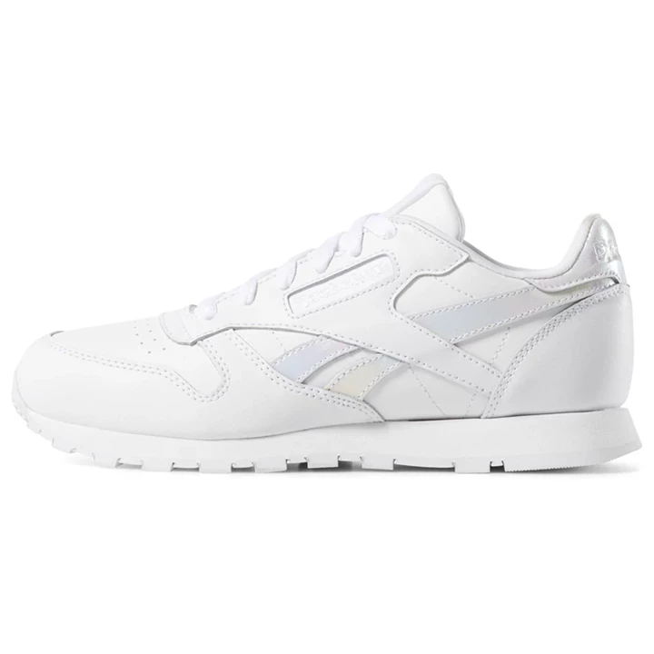 Zapatillas Reebok Classic Leather Niños Blancas | 682519NAS