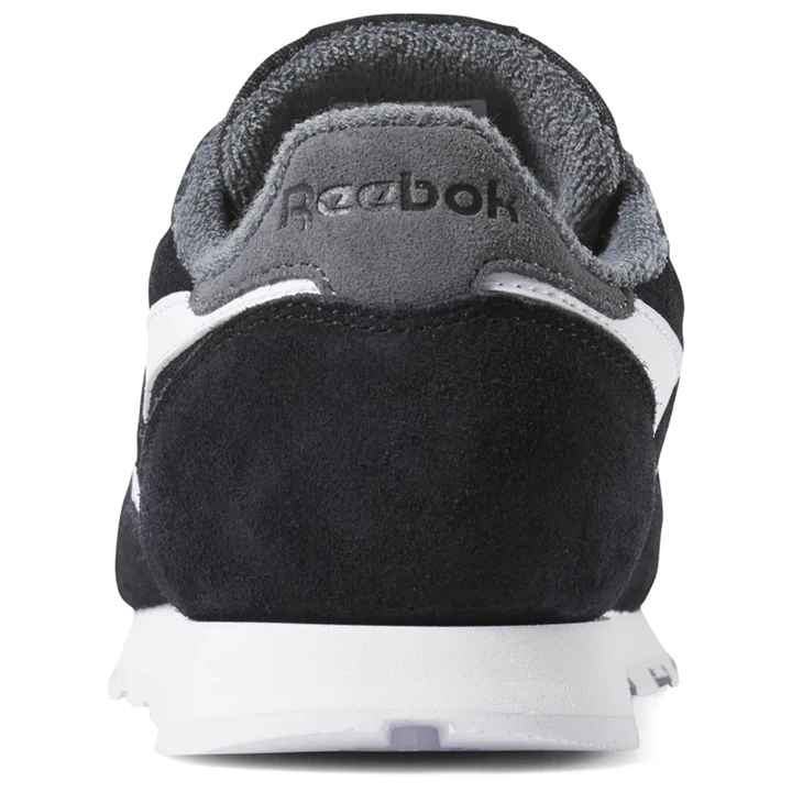 Zapatillas Reebok Classic Leather Niños Negras Gris | 726153JLN