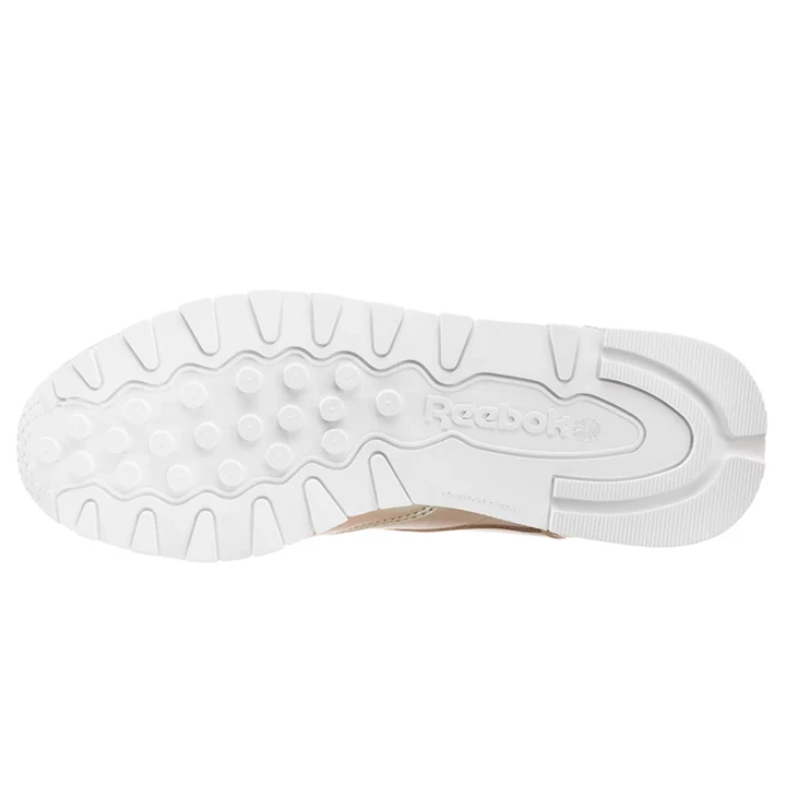 Zapatillas Reebok Classic Leather Pearlised Mujer Beige Blancas | 876249NIX