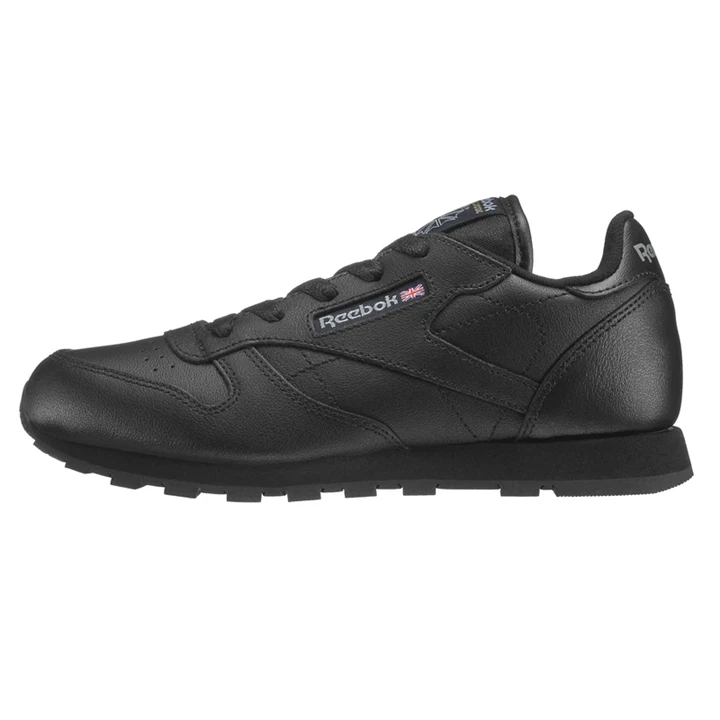 Zapatillas Reebok Classic Leather - Pre-School Niños Negras | 916023MPA