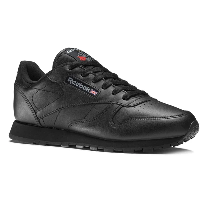 Zapatillas Reebok Classic Leather - Primary School Niños Negras | 036124WLH