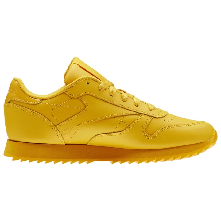 Zapatillas Reebok Classic Leather Ripple Mujer Doradas | 794082JOS