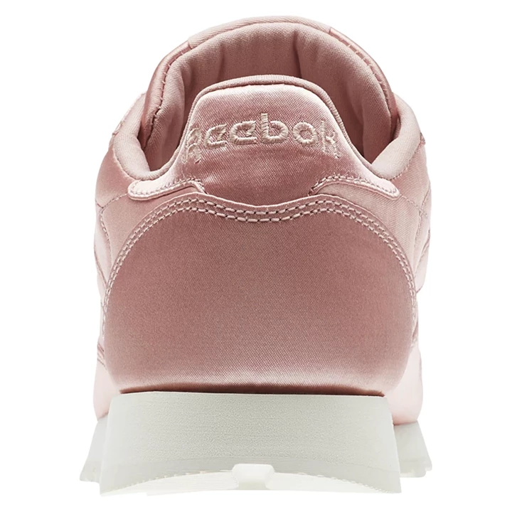 Zapatillas Reebok Classic Leather Satin Mujer Rosas Blancas | 021495BQR