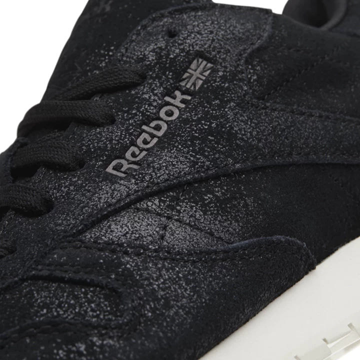 Zapatillas Reebok Classic Leather Shimmer Mujer Negras | 241893VKR