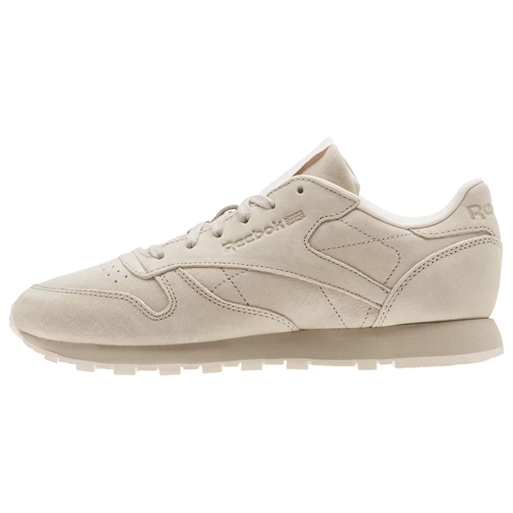 Zapatillas Reebok Classic Leather Tonal NBK Mujer Beige Gris Rosas | 178923MDB