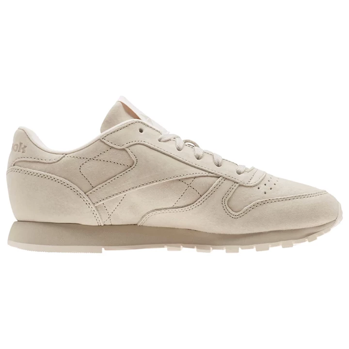 Zapatillas Reebok Classic Leather Tonal NBK Mujer Beige Gris Rosas | 178923MDB