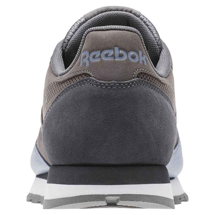 Zapatillas Reebok Classic Leather UE Hombre Negras Blancas | 920173LTW