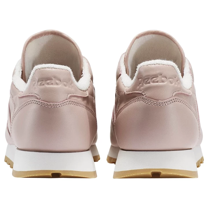 Zapatillas Reebok Classic Leather Zip Mujer Rosas Plateadas Metal | 301526BPC