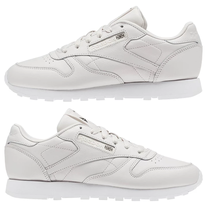 Zapatillas Reebok Classic Leather x Stockholm FACE Mujer Blancas Moradas Blancas Negras | 736280XAI