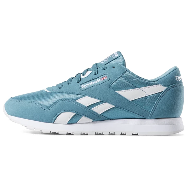 Zapatillas Reebok Classic Nylon Color Hombre Blancas | 418620XWN