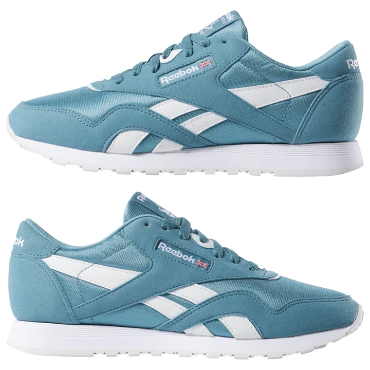 Zapatillas Reebok Classic Nylon Color Hombre Blancas | 418620XWN