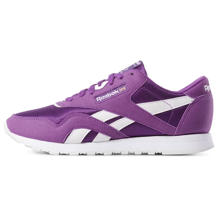 Zapatillas Reebok Classic Nylon Color Hombre Blancas | 482059LWK