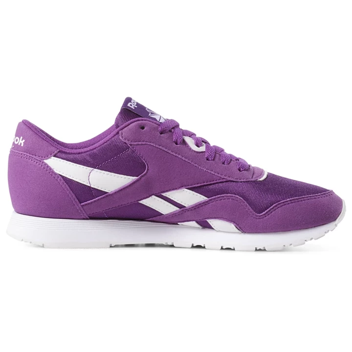 Zapatillas Reebok Classic Nylon Color Hombre Blancas | 482059LWK