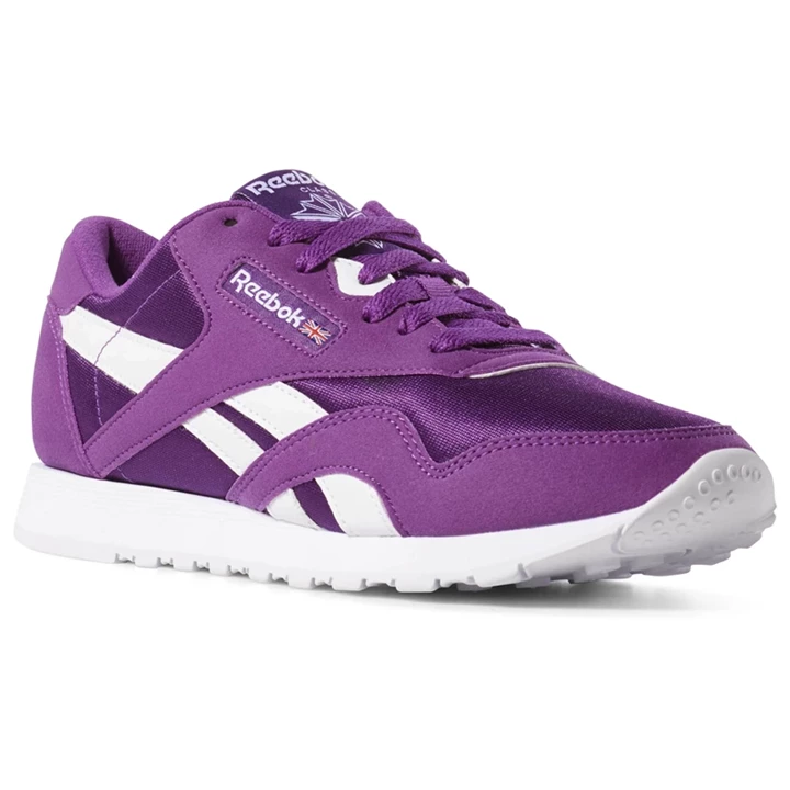 Zapatillas Reebok Classic Nylon Color Hombre Blancas | 482059LWK