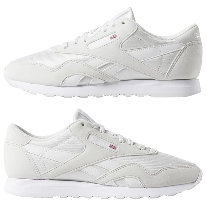 Zapatillas Reebok Classic Nylon Color Hombre Gris Blancas | 950148SCF