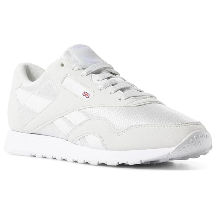 Zapatillas Reebok Classic Nylon Color Hombre Gris Blancas | 950148SCF