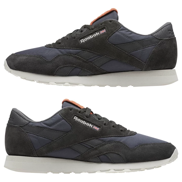 Zapatillas Reebok Classic Nylon M Mujer Negras Gris | 243097IMB