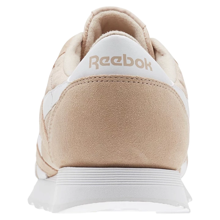 Zapatillas Reebok Classic Nylon M Mujer Beige Blancas | 264710ICK