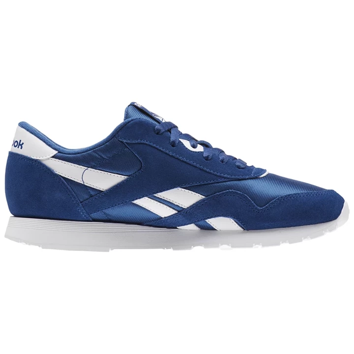 Zapatillas Reebok Classic Nylon M Mujer Azules Blancas | 910385VJS