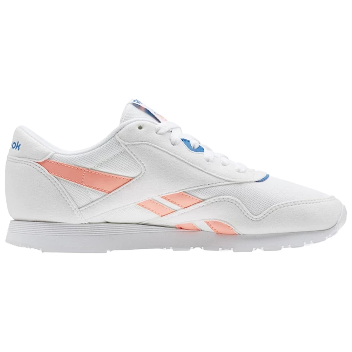 Zapatillas Reebok Classic Nylon Mujer Blancas Rosas Azules | 619432SKU