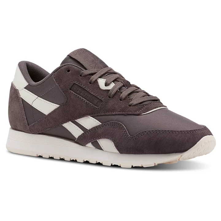 Zapatillas Reebok Classic Nylon Mujer Gris Rosas | 160387SPG