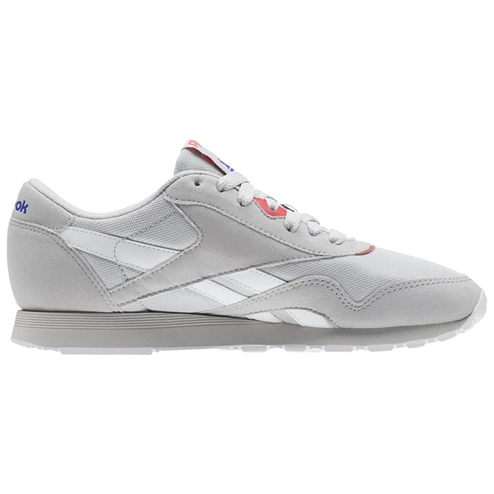 Zapatillas Reebok Classic Nylon Mujer Gris Rosas | 549786JSO