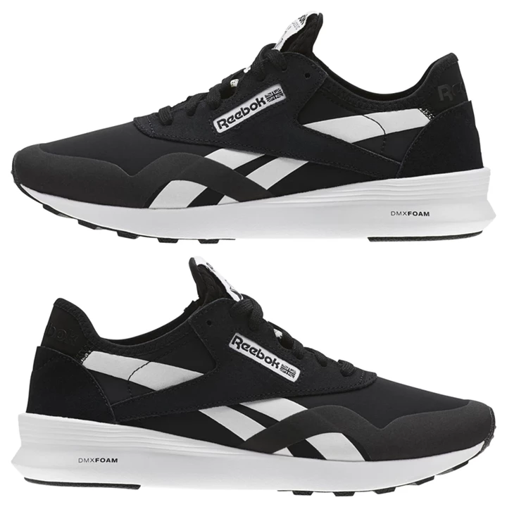 Zapatillas Reebok Classic Nylon Mujer Negras Doradas | 938245QYK