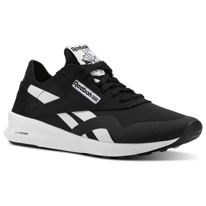 Zapatillas Reebok Classic Nylon Mujer Negras Doradas | 938245QYK