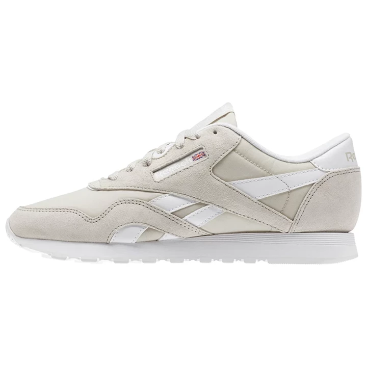 Zapatillas Reebok Classic Nylon Neutrals Mujer Beige Gris Blancas | 240837WOB