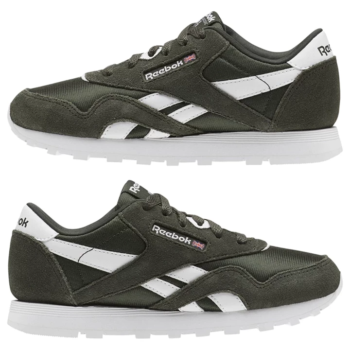 Zapatillas Reebok Classic Nylon - Pre-School Niños Blancas | 625413SCY