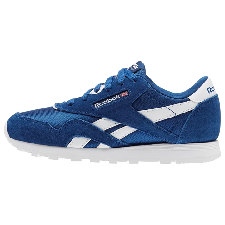 Zapatillas Reebok Classic Nylon - Pre-School Niños Azules Blancas | 706195ELJ