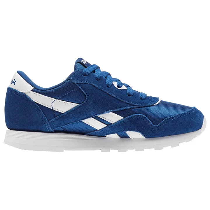 Zapatillas Reebok Classic Nylon - Pre-School Niños Azules Blancas | 706195ELJ