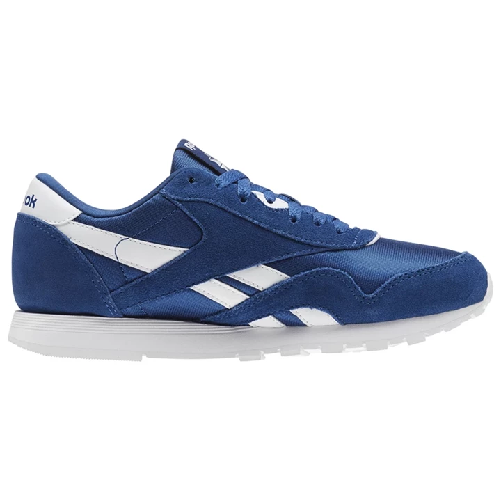 Zapatillas Reebok Classic Nylon - Primary School Niños Azules Blancas | 462857BPX