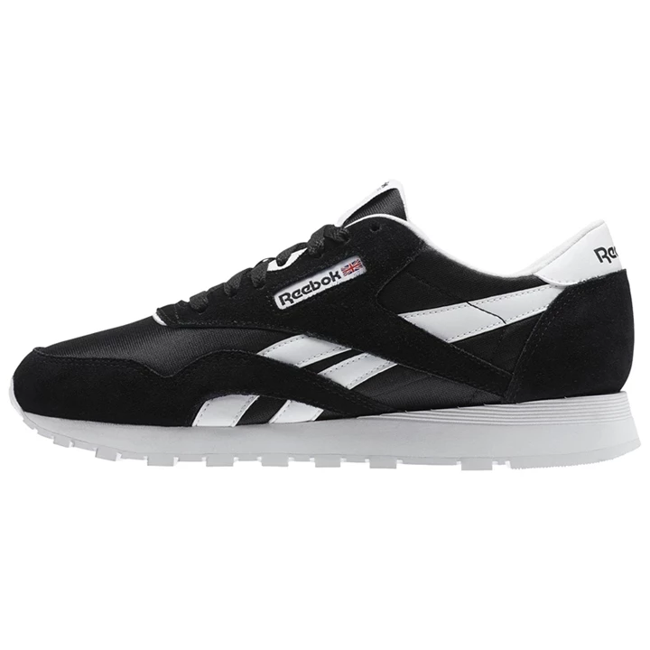 Zapatillas Reebok Classic Nylon - Primary School Niños Negras Blancas | 618547OYA