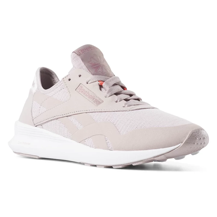 Zapatillas Reebok Classic Nylon SP Mujer Gris Rojas | 602974IWL