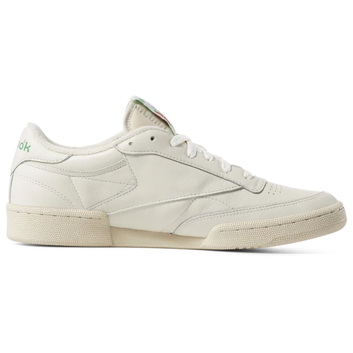 Zapatillas Reebok Club C 1985 TV Hombre Blancas Verde | 352196YZK