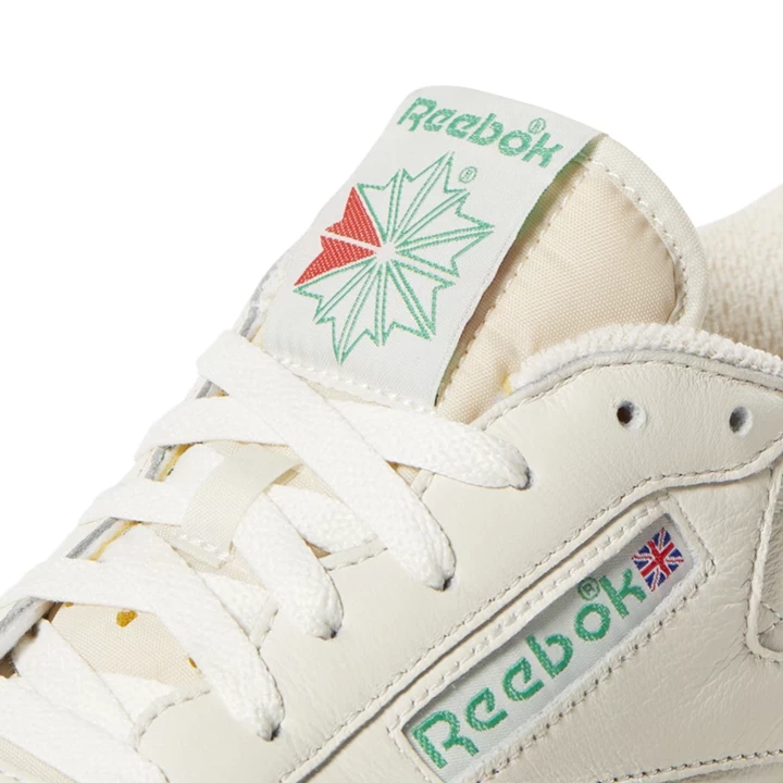 Zapatillas Reebok Club C 1985 TV Hombre Blancas Verde | 352196YZK