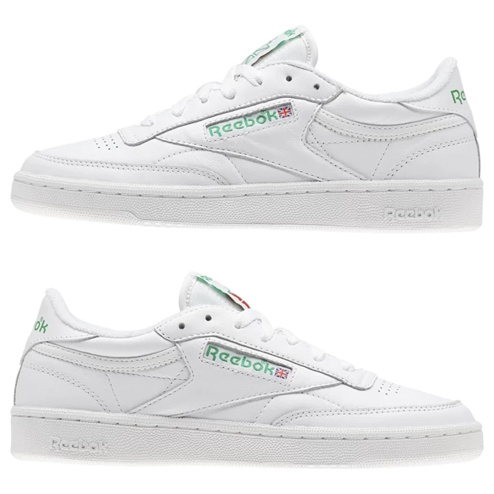 Zapatillas Reebok Club C 85 Archive Mujer Blancas Verde Rojas | 958216PHV